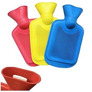 Medipaq Mini Hot Water Bottles Pack One Of Each Colour Amazon Co Uk Health Personal Care