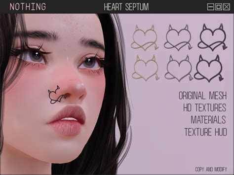 Second Life Marketplace Heart Septum