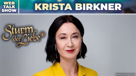 Sturm der Liebe & Theater - Krista Birkner Interview - YouTube