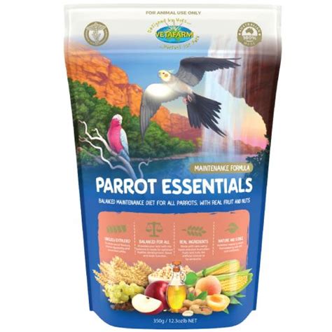 Parrot Essentials Pellets (Vetafarm) - Complete Parrot Diet