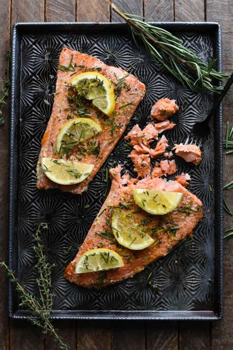 Recipe For Baked Salmon Foxes Love Lemons