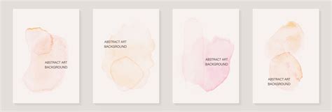 Beautiful Seamless Pattern With Nude Watercolor Vector Image