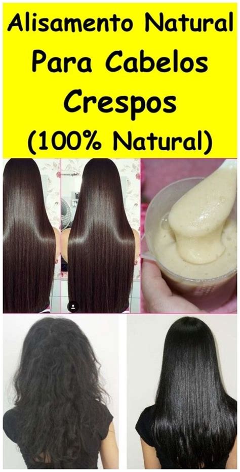 Alisamento Natural Para Cabelos Crespos Natural Cabelo Crespo