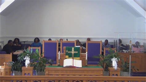 Mt Zion Eastover Ame Zion Church Live Stream Youtube