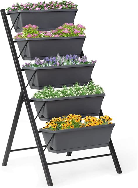 Tangzon Tier Vertical Raised Garden Bed Elevated Ubuy India