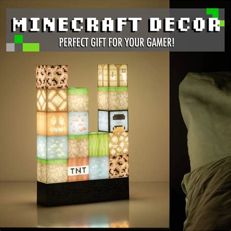 Buy Paladone Minecraft Block Building Lamp 16 Rearrangeable Light