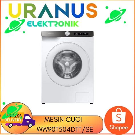 Jual MESIN CUCI SAMSUNG WW90T504DTT ECOBUBBLE AI CONTROL 9 KG Shopee