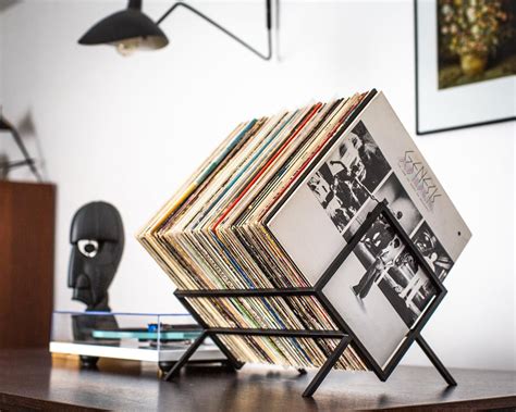 Vinyl Record Stand Vinyl Record Display Record Player Stand Vinyl