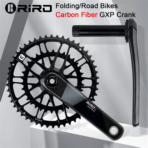 Riro Carbon Fiber Crank Road Bike Speed T Gxp Direct