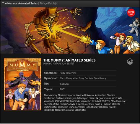 The Mummy: Animated Series | Carly Video TV