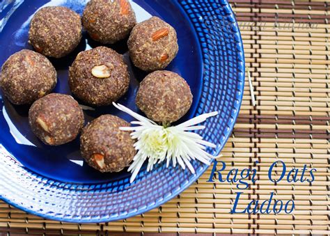 Ragi Oats Ladoo Indian Food Recipes Ammaji Kitchen