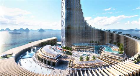 Domino Tower In Ha Long Bay Vietnam Will Be Southeast Asias Tallest