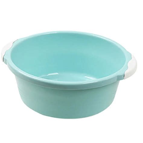 Household Washbasin Plastic Basin Small Thick Round Dish Sink Wash Basin Wash Basin Basin Wash