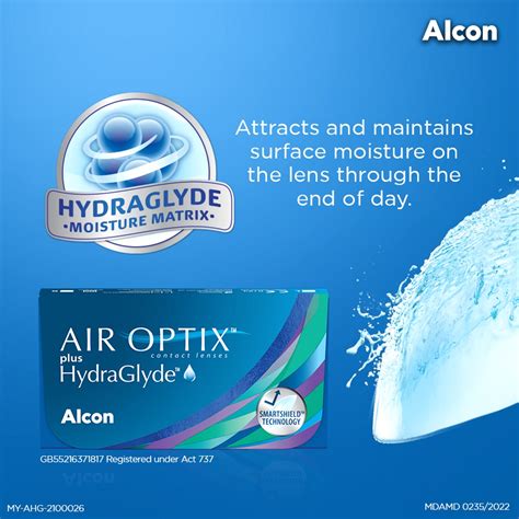 Air Optix Plus Hydraglyde Monthly (3pcs in box) - Citylens