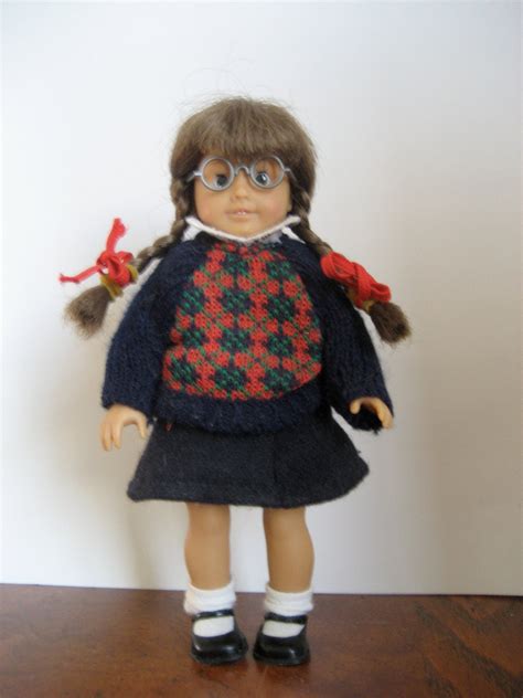 Molly American Girl Mini Doll by pointyneedles on Etsy