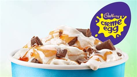 The Cadbury Creme Egg McFlurry Is Back At McDonald's Canada - Canadify