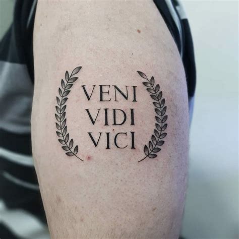 Tattoo Veni Vidi Vici - 101 Amazing Veni Vidi Vici Tattoo Ideas That Will Blow Your Mind ...