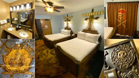 Photos Video Tour A Pirates Of The Caribbean Themed Room At Disney S Caribbean Beach Resort