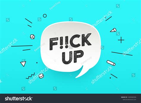 Banner Fuck Speech Bubble Poster Sticker Stock Vector Royalty Free Shutterstock
