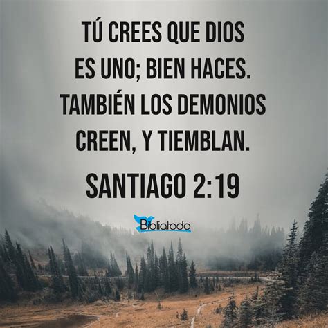 Santiago Rv T Crees Que Dios Es Uno Bien Haces Tambi N