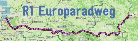 R Europaradweg Kaart Featured Kampeerwijzer