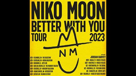 Niko Moon announces Better With You Tour 2023 - The Music Universe