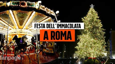 Festa Dell Immacolata A Roma Mercatino Di Natale A Piazza Navona