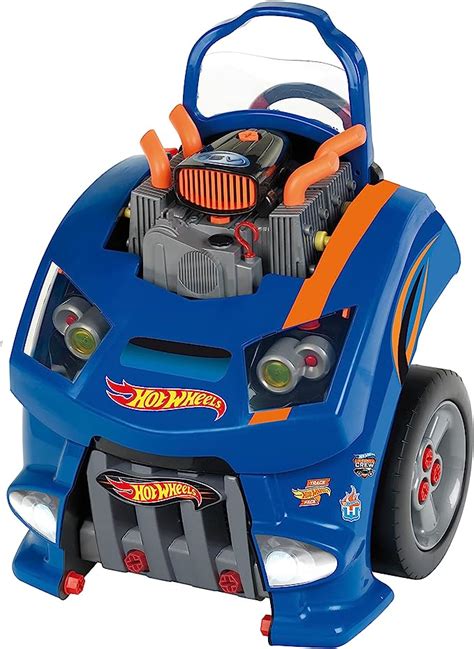 Amazon Theo Klein Hot Wheels Auto Service Car Engine Repair Interactive Pretend Play Set