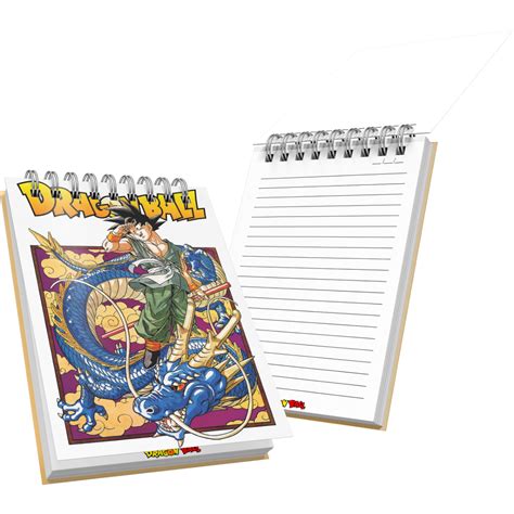 CADERNETA BLOCO A6 DRAGON BALL CAPA PERSONALIZADA Shopee Brasil