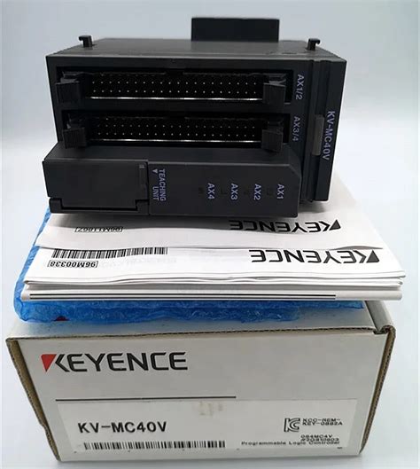 Keyence Kv Mc40v Plc Programmable Controller 4 Axis Pulse Train