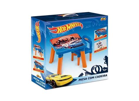 Mesinha Cadeira Hot Wheels Fun Fun Divirta Se em Promoção é no Buscapé