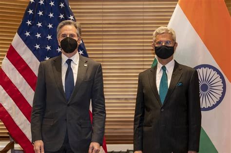 Jaishankar Jaishankar Meets Us Counterpart Blinken In Australia