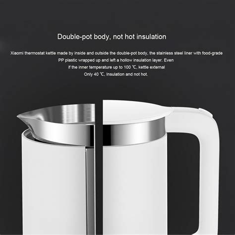 Xiaomi Mijia Thermostatic Electric Kettles 1 5L Electric Water Kettle