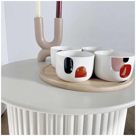 Coffret De Coupelles Decoupage Nude