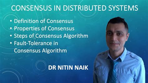 Distributed Consensus Definition Properties Of Consensus Steps