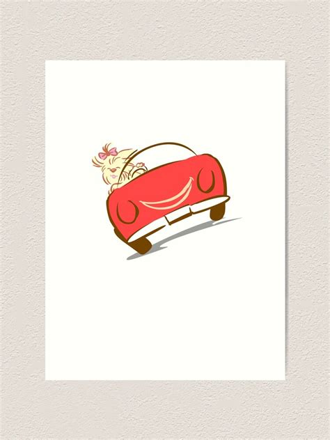 "Dog Driving a Car Funny meme" Art Print for Sale by Eamali | Redbubble