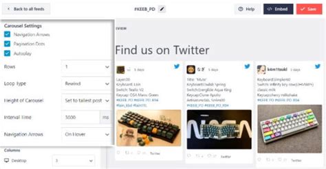 How To Create A Horizontal Twitter Feed In WordPress Easy