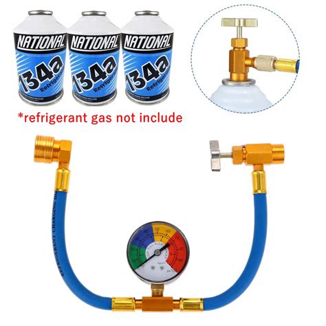Freon-r134a-Automotive-Klimaanlage-Refill-Schlauch-Kit-Niederdruck ...