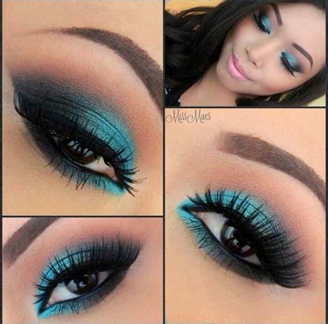 Arriba 92 Foto Maquillaje De Ojos Color Azul Cielo Cena Hermosa