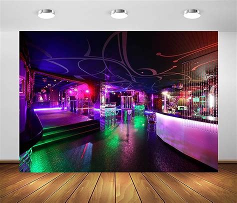 Amazon Beleco X Ft Fabric Bright Nightclub Backdrop For