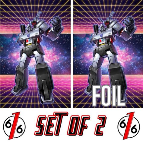 TRANSFORMERS RAYMOND GAY S Retro Virgin FOIL Variant Set