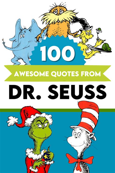 Our 100 Favorite Dr Seuss Quotes The Dating Divas