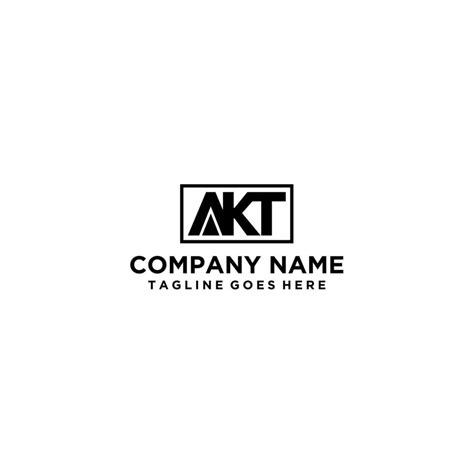 Akt Letter Logo Design 8914939 Vector Art At Vecteezy