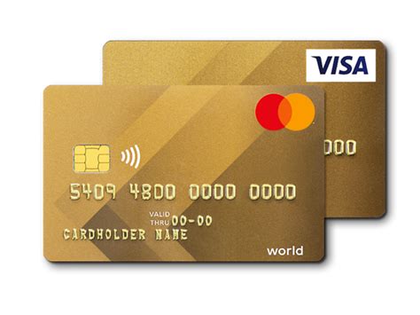 Visa Mastercard Gold Kreditkarte Viseca Card Services