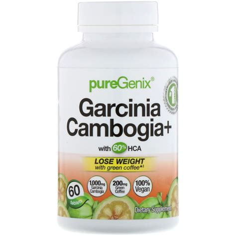 Purely Inspired Puregenix Weight Loss Tabs Fat Burning Garcinia Cambogia 60 Tablets