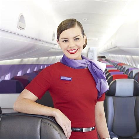 Virgin Australia Stewardess Sexy Stewardess Flight Attendant