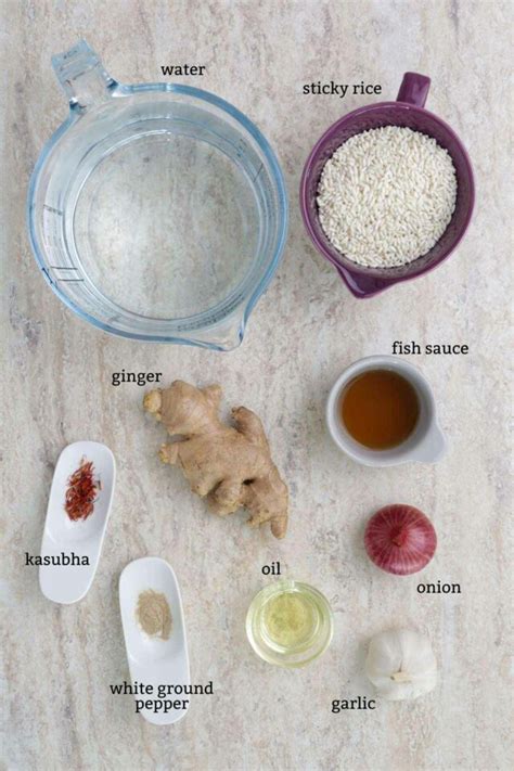 Lugaw Recipe - (Filipino Rice Congee) - Foxy Folksy