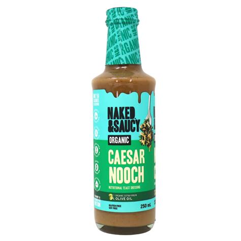 Naked Saucy Vegan Nutritional Yeast Dressing Caesar At Naturamarket