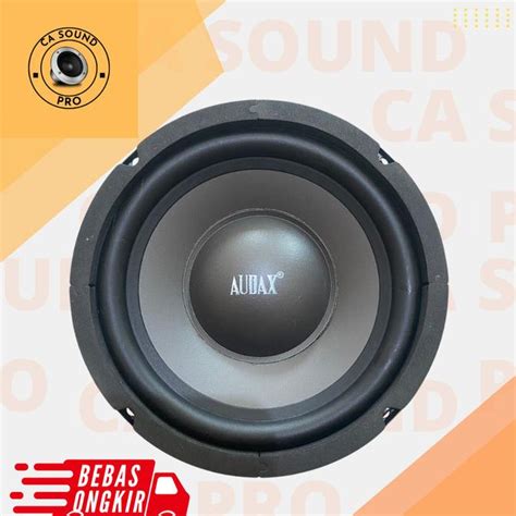 Jual Speaker Audax Ax Wpb Woofer Inch Watt Ohm Rubber