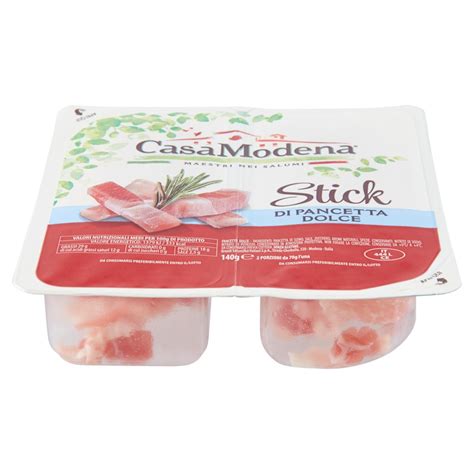 Casa Modena Stick Di Pancetta Dolce 2 X 70 G Everli